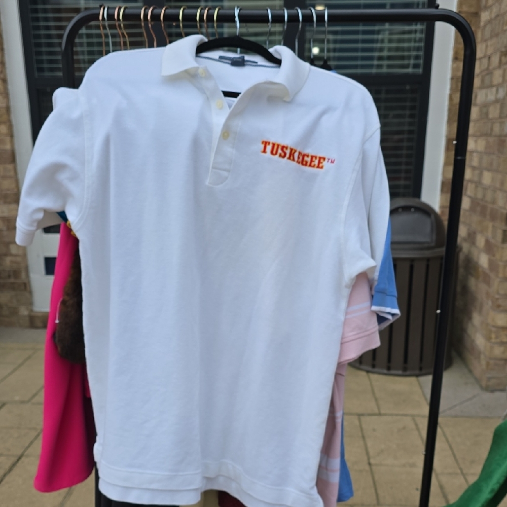 Men's White Polo Shirt
